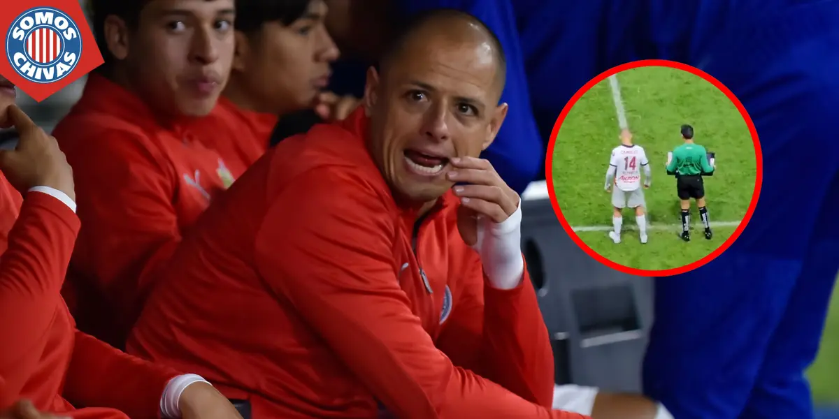 Javier Hernández en Chivas (Fuente: MEXSPORT)