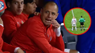 Javier Hernández en Chivas (Fuente: MEXSPORT)