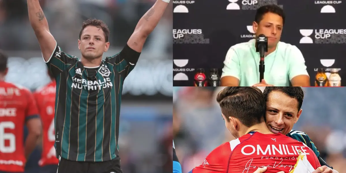Javier Hernández habló sobre la posibilidad de volver a jugar en Chivas.