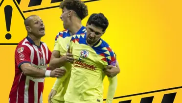 Javier Hernández junto a Igor Lichnovsky y Diego Valdés / FOTO TV Azteca