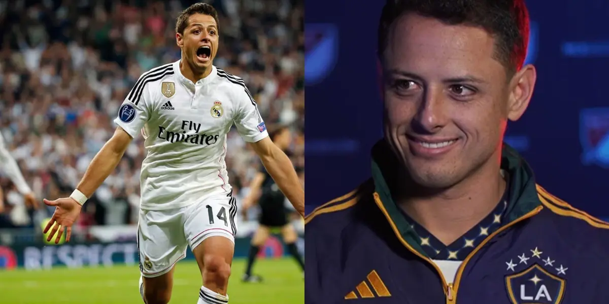 Javier Hernández se puso la camiseta del Real Madrid en su paso por España, hoy a esto se dedica el mexicano.