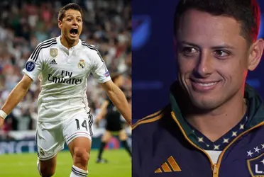 Javier Hernández se puso la camiseta del Real Madrid en su paso por España, hoy a esto se dedica el mexicano.