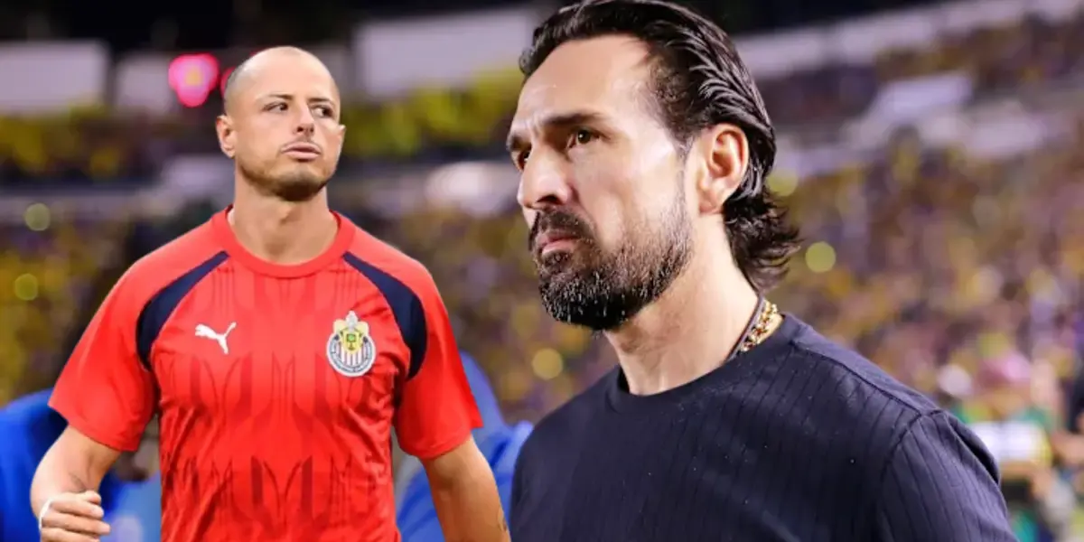 Javier Hernández y Gerardo Espinoza (Foto: MEXSPORT)