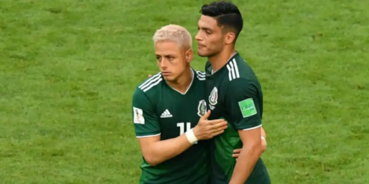 Javier Hernández y Raúl Jiménez en la Selección Mexicana / Foto: MEXSPORT