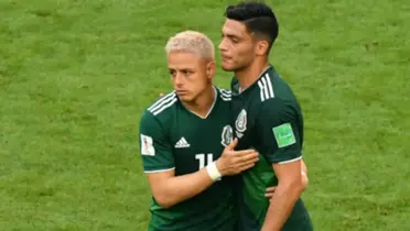 Javier Hernández y Raúl Jiménez en la Selección Mexicana / Foto: MEXSPORT