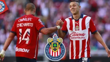 Javier Hernández y Roberto Alvarado (Fuente: MEXSPORT)