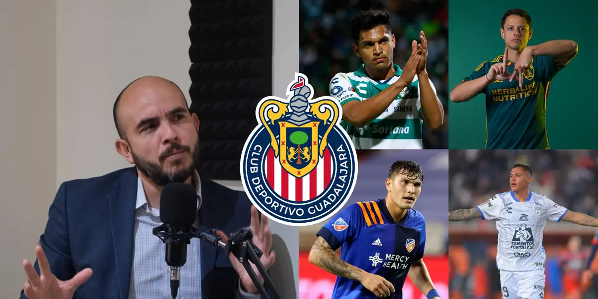 Jesús Bernal destapó al delantero que Fernando Hierro estaría buscando para reforzar a Chivas.