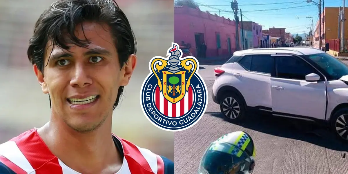 JJ Macias se vio involucrado en un duro choque hace unas horas.