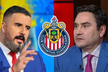 Jorge Pietrasanta aprovechó el gran momento de Chivas para hacer que Álvaro Morales quede en ridículo.
