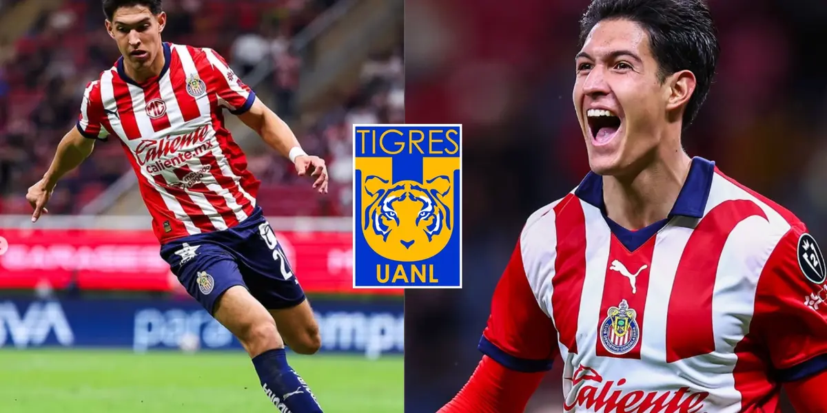 José Castillo fue del interés de Tigres pero Chivas rechazó millonaría oferta por él | Foto: @josecasti_21