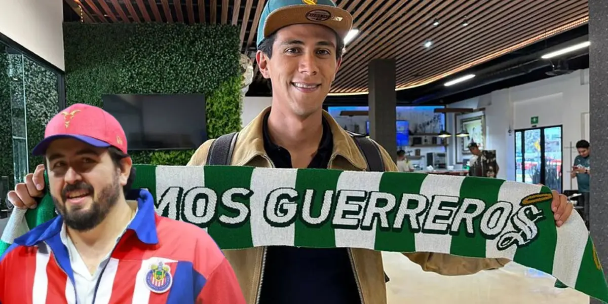 José Juan con los colores de Santos y Amaury Vergara con Chivas