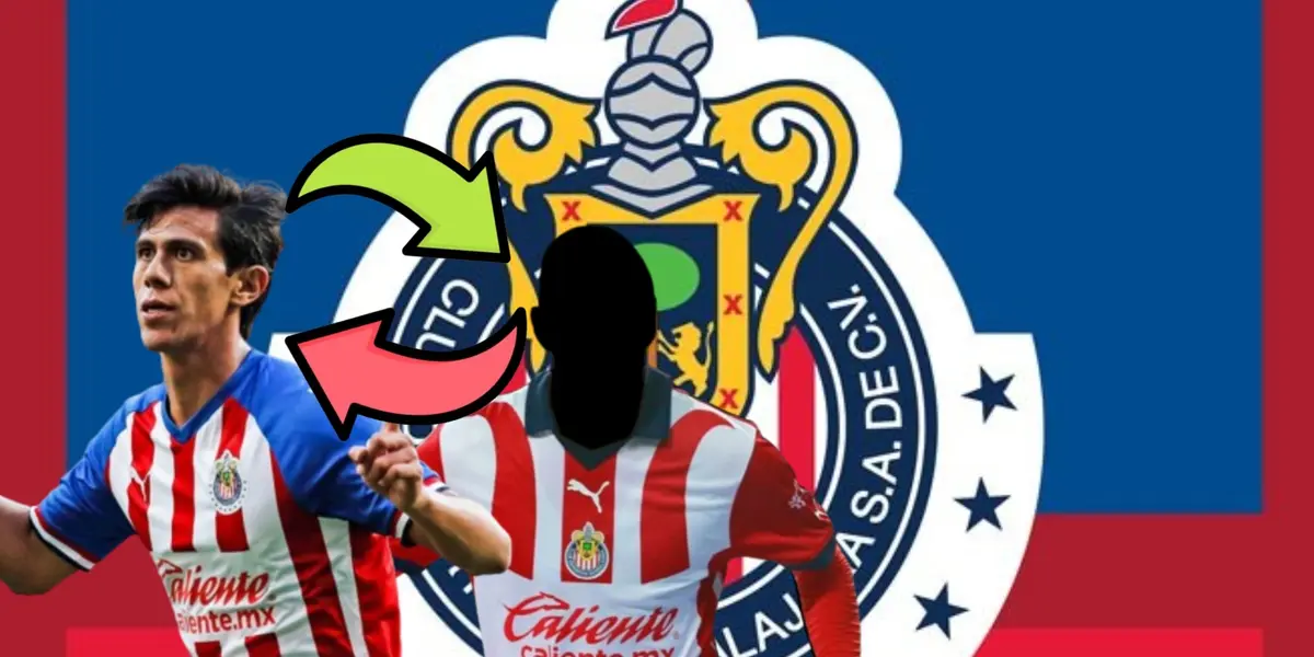 José Juan Macías junto a un jugador de Chivas / FOTO Transfermarkt