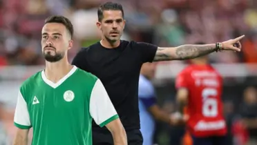 Joshua Strimling y Gago con Chivas