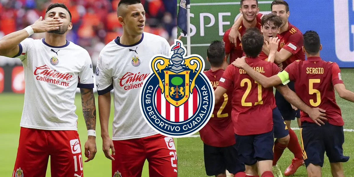 Juega para España, pero podría reforzar a Chivas gracias al nuevo proyecto del equipo.