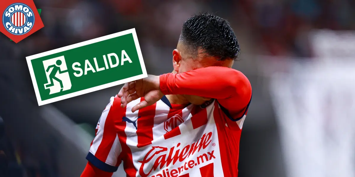 Jugador de Chivas (Fuente: MEXSPORT)