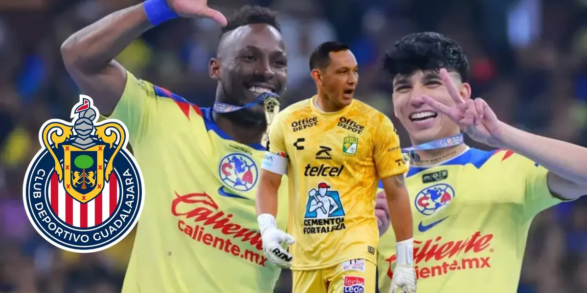 Jugadores de América, Cota y el escudo de Chivas