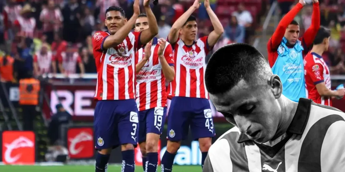 Jugadores de Chivas aplauden y el Piojo Alvarado triste