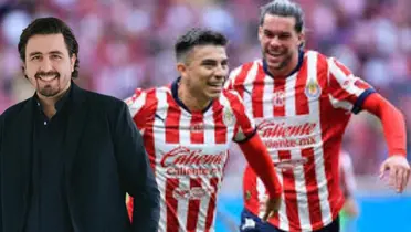 Jugadores de Chivas con Amaury/FOTO: As México