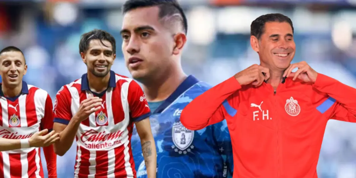 Jugadores de Chivas, el Chiquito Sánchez y Hierro feliz
