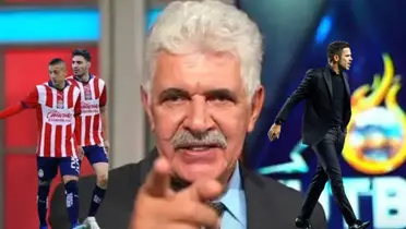 Jugadores de Chivas, el Tuca y Gago