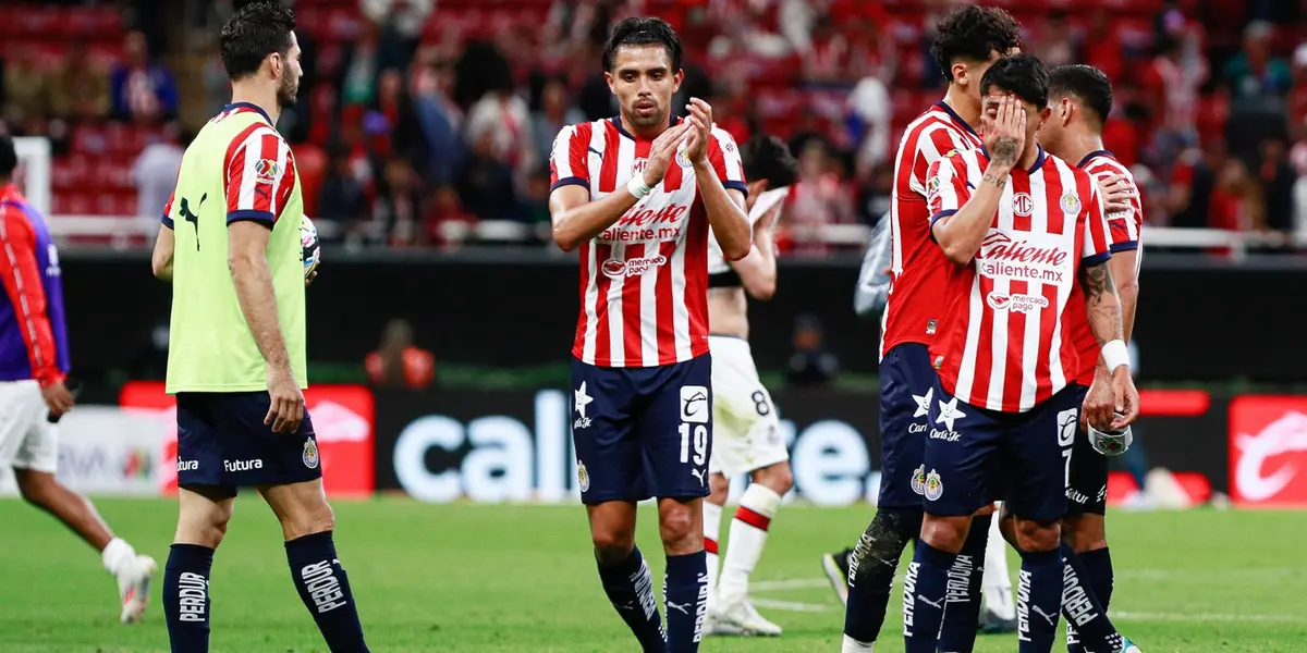 Jugadores de Chivas en el Akron / FOTO TV AZTECA