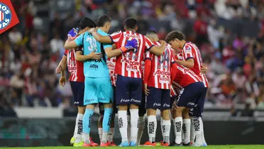 Jugadores de Chivas en la Copa Pacífica (Fuente: MEXSPORT)
