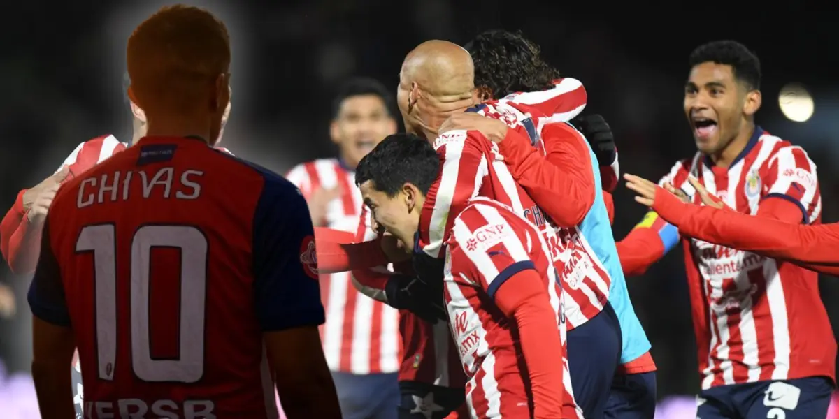 Jugadores de Chivas (Foto: MEXSPORT)