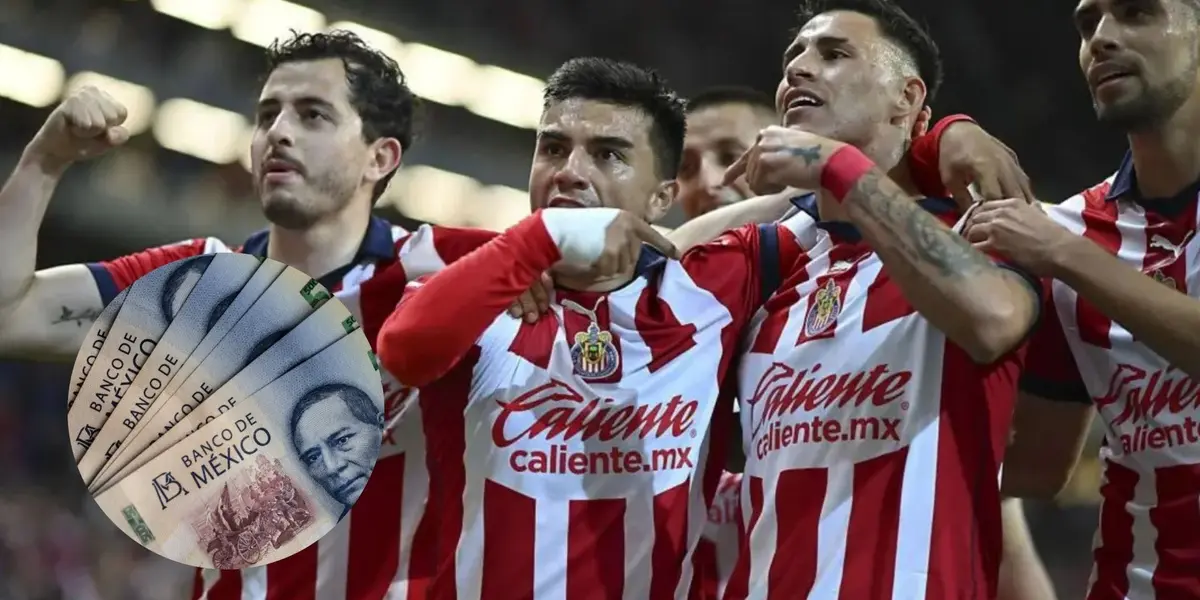 Jugadores de Chivas (Foto tomada de: MexSport/Bloomberg)