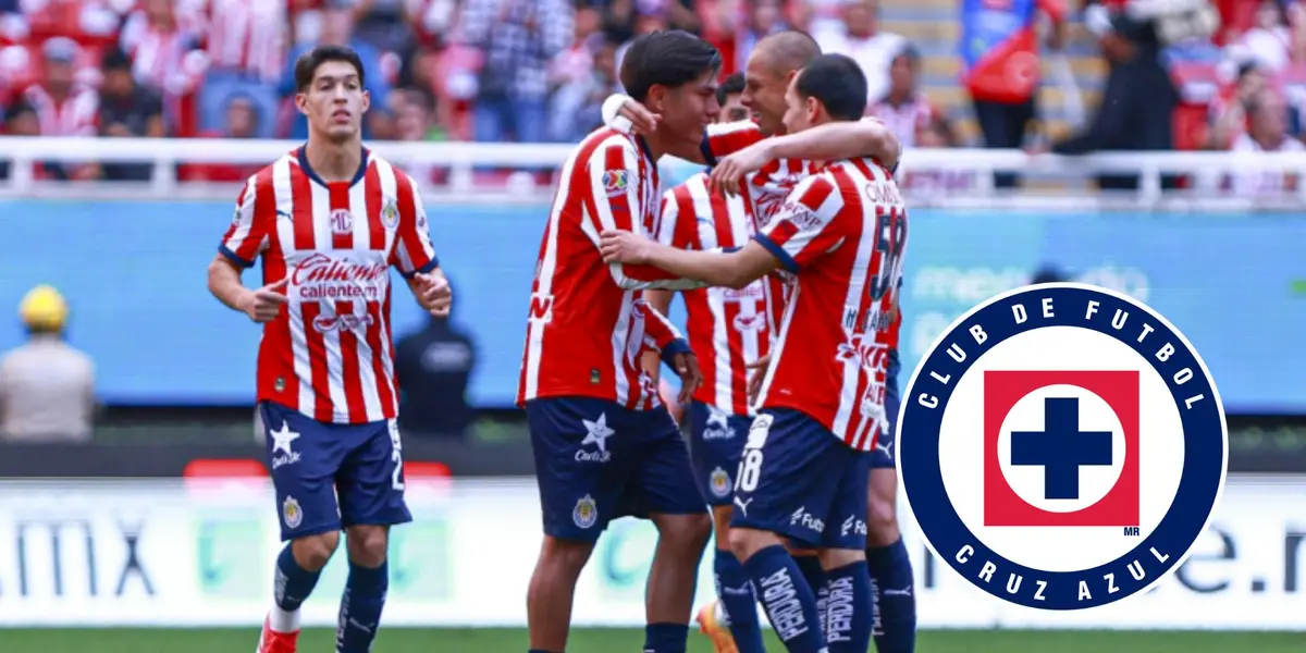 Jugadores de Chivas (Foto tomada de: MexSport/Wikipedia)