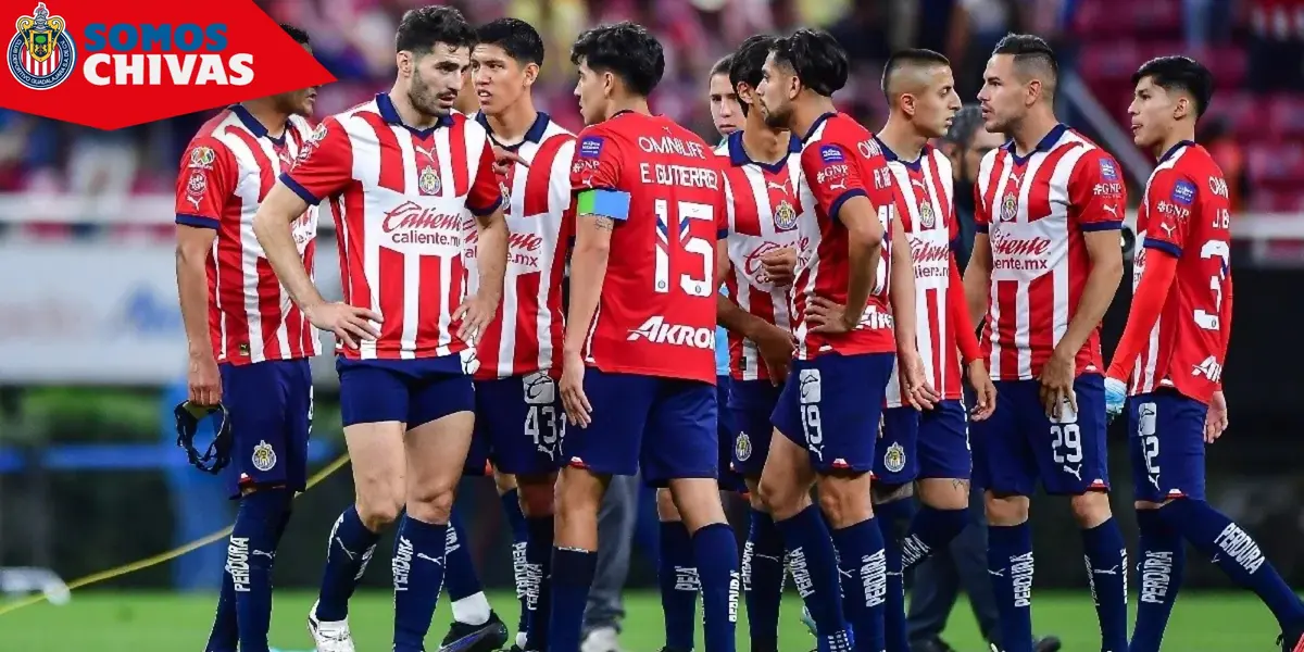Jugadores de Chivas (Fuente: MEXSPORT)