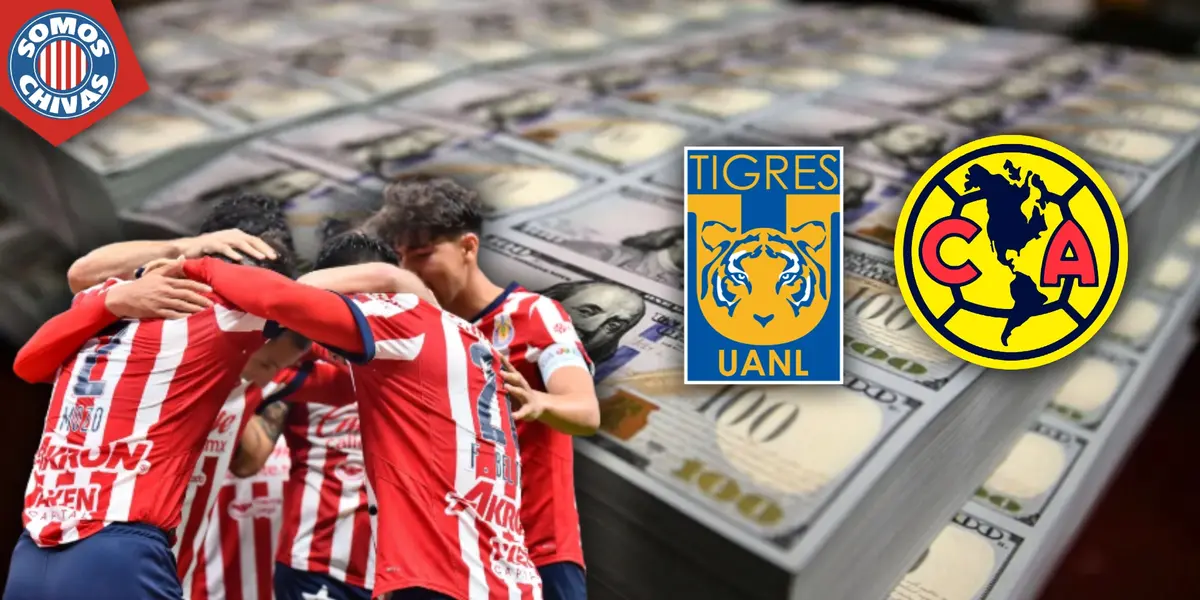 Jugadores de Chivas (Fuente: MEXSPORT)