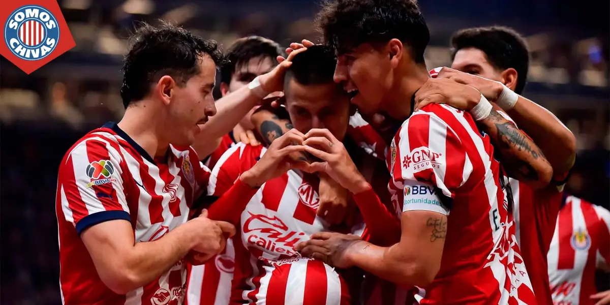 Jugadores de Chivas (Fuente: MEXSPORT)