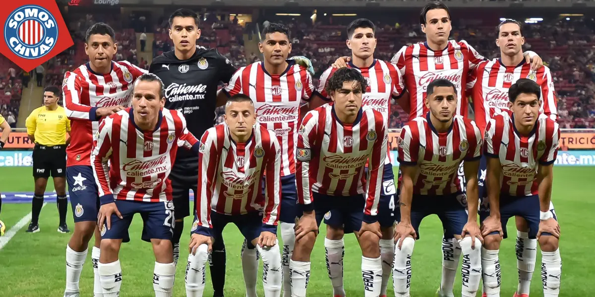 Jugadores de Chivas (Fuente: MEXSPORT)