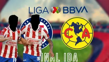 Jugadores de Chivas junto a la final del Clausura 2024 / FOTO Facebook