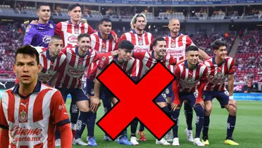 Jugadores de chivas tachados y el Chuky con la de Chivas