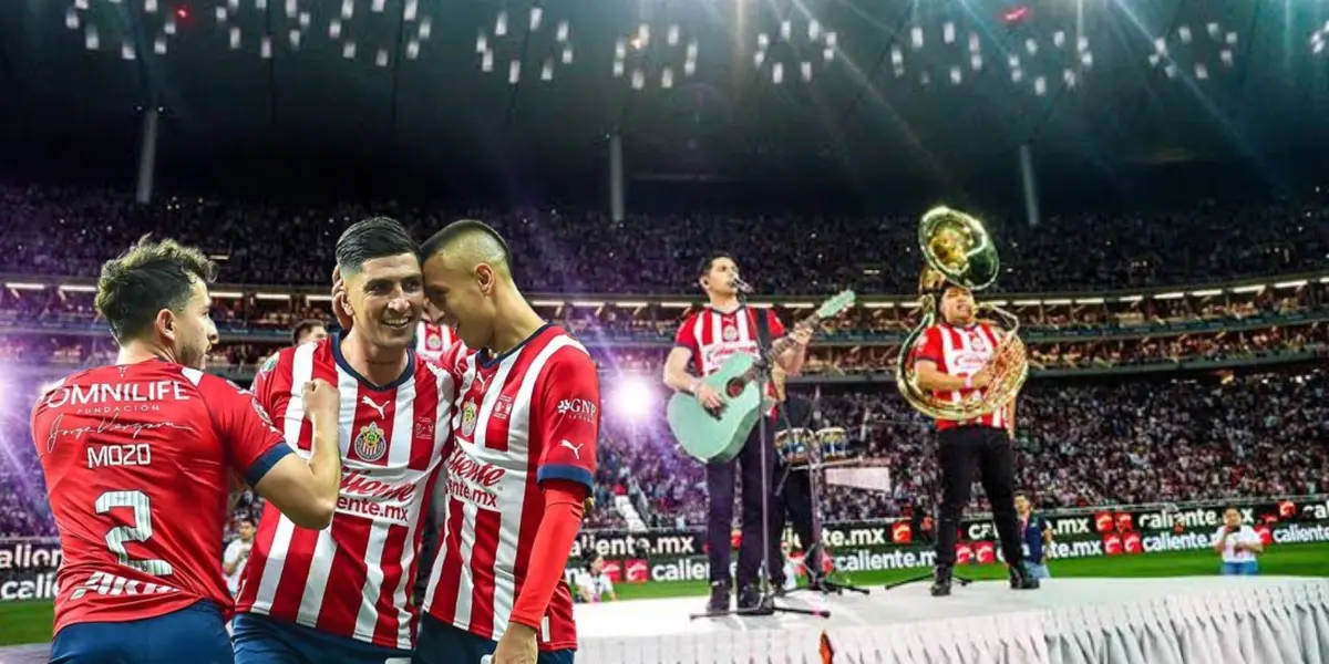 Jugadores de Chivas y concierto en el Akron