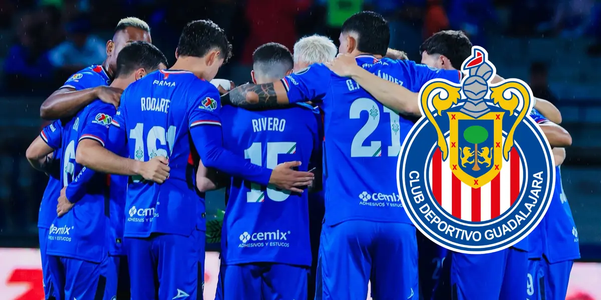 Jugadores de Cruz Azul antes de partido. Foto: Cruz Azul