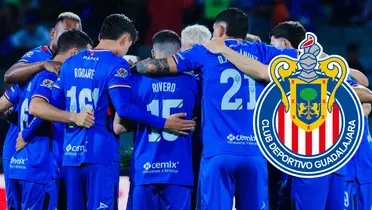 Jugadores de Cruz Azul antes de partido. Foto: Cruz Azul