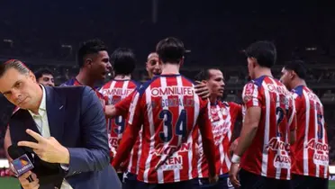 Jugadores de fondo, tomado de Chivas, con Martinoli al frente