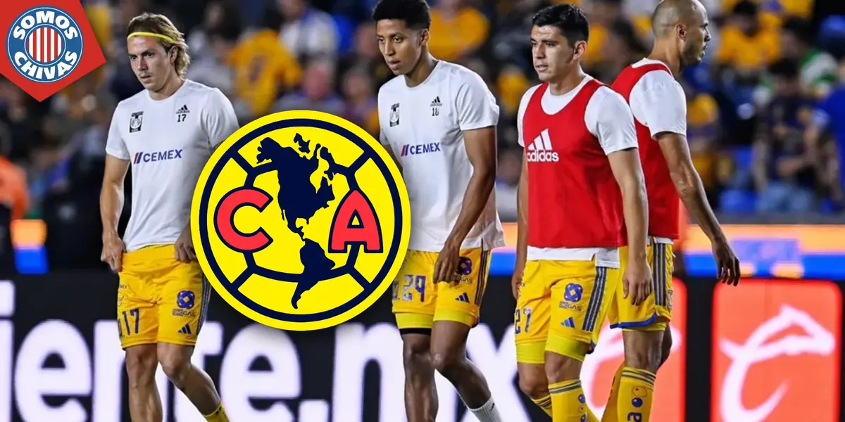 Jugadores de Tigres (Fuente: MEXSPORT)