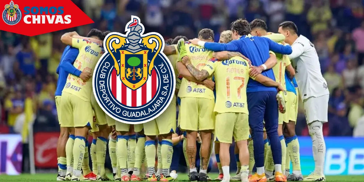 Jugadores del América (Fuente: MEXSPORT)