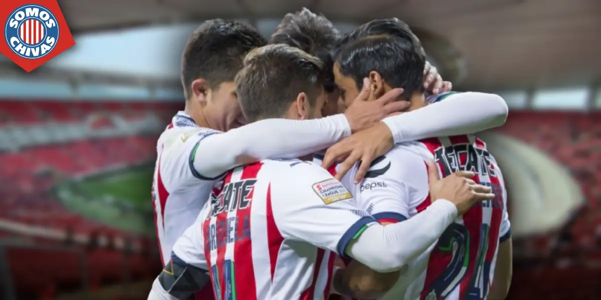 Jugadores del Chivas (Fuente: MEXSPORT)