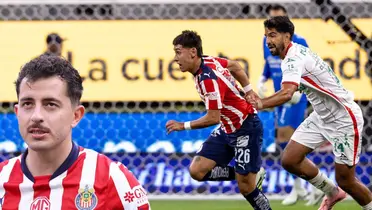 Jugadores en partido de fondo, tomado de Chivas, con Mozo al frente