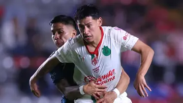 Jugadores en partido. Foto: Chivas