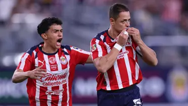 Jugadores en partido. Foto: Chivas