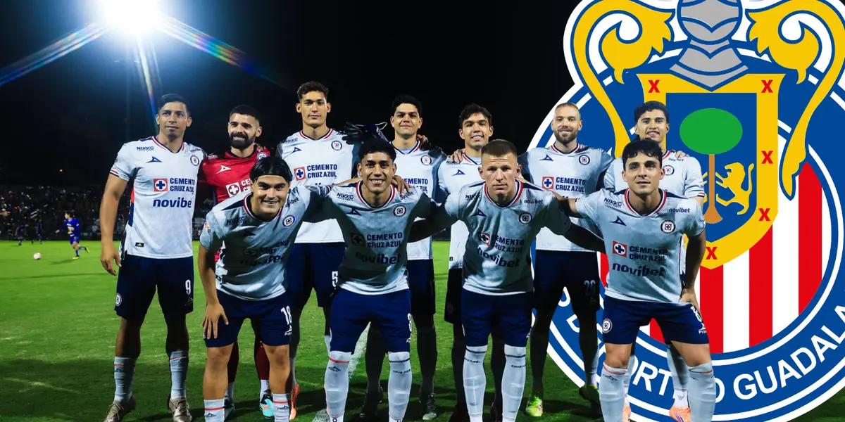 Jugadores en partido. Foto: Cruz Azul