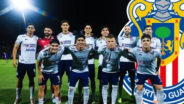 Jugadores en partido. Foto: Cruz Azul