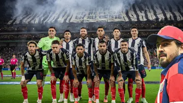 Jugadores previo a partido. Foto: Rayados