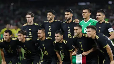 Jugadores previo a partido. Foto: Selección Mexicana