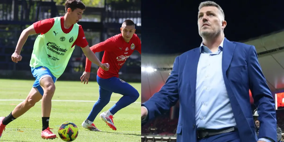 Junyent ha cumplido su promesa desde que llegó a Chivas aunque está lejos de convencer | Foto: X @chivas